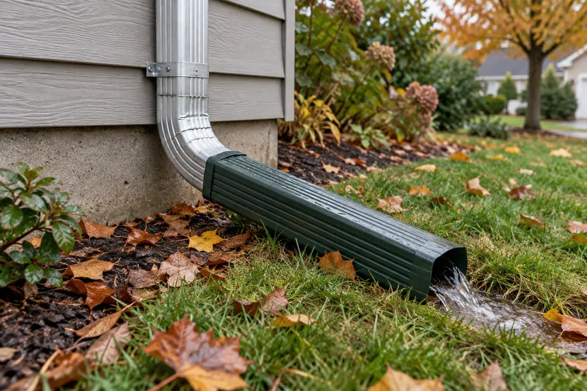 Before You Pay for a Leak Repair, Check the Downspouts